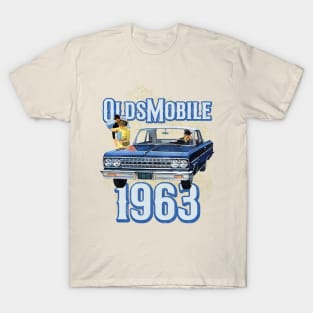 Blue Oldsmobile 1963 T-Shirt